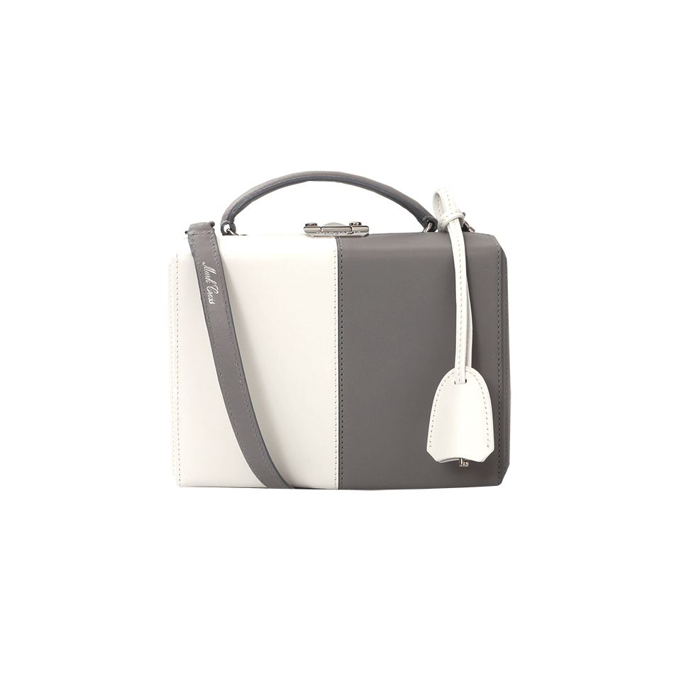 MARK CROSS-Small Top Handle Trunk-GRY/IVRY