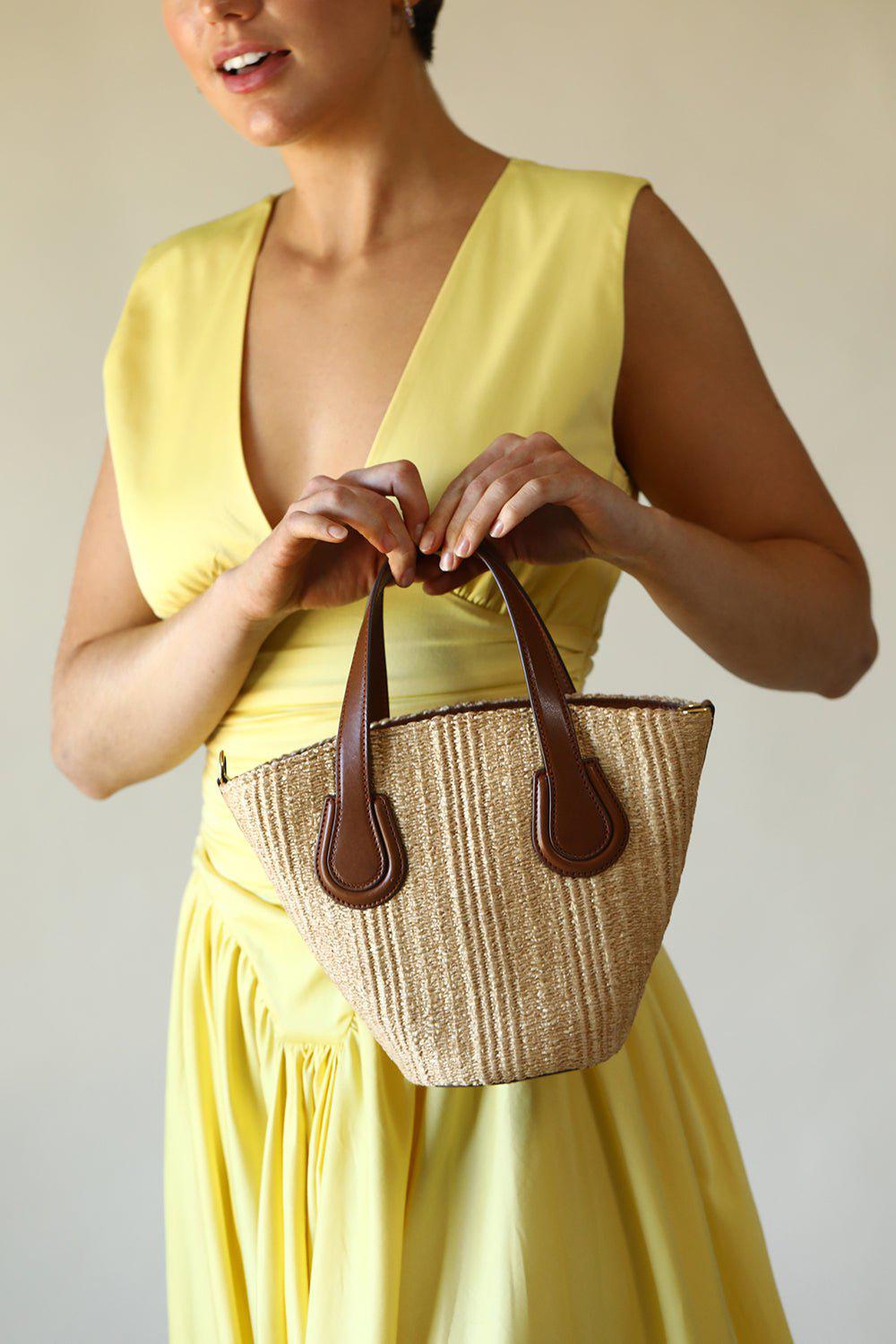 MARK CROSS-Arc Mini Crossbody - Acorn-NATACORN