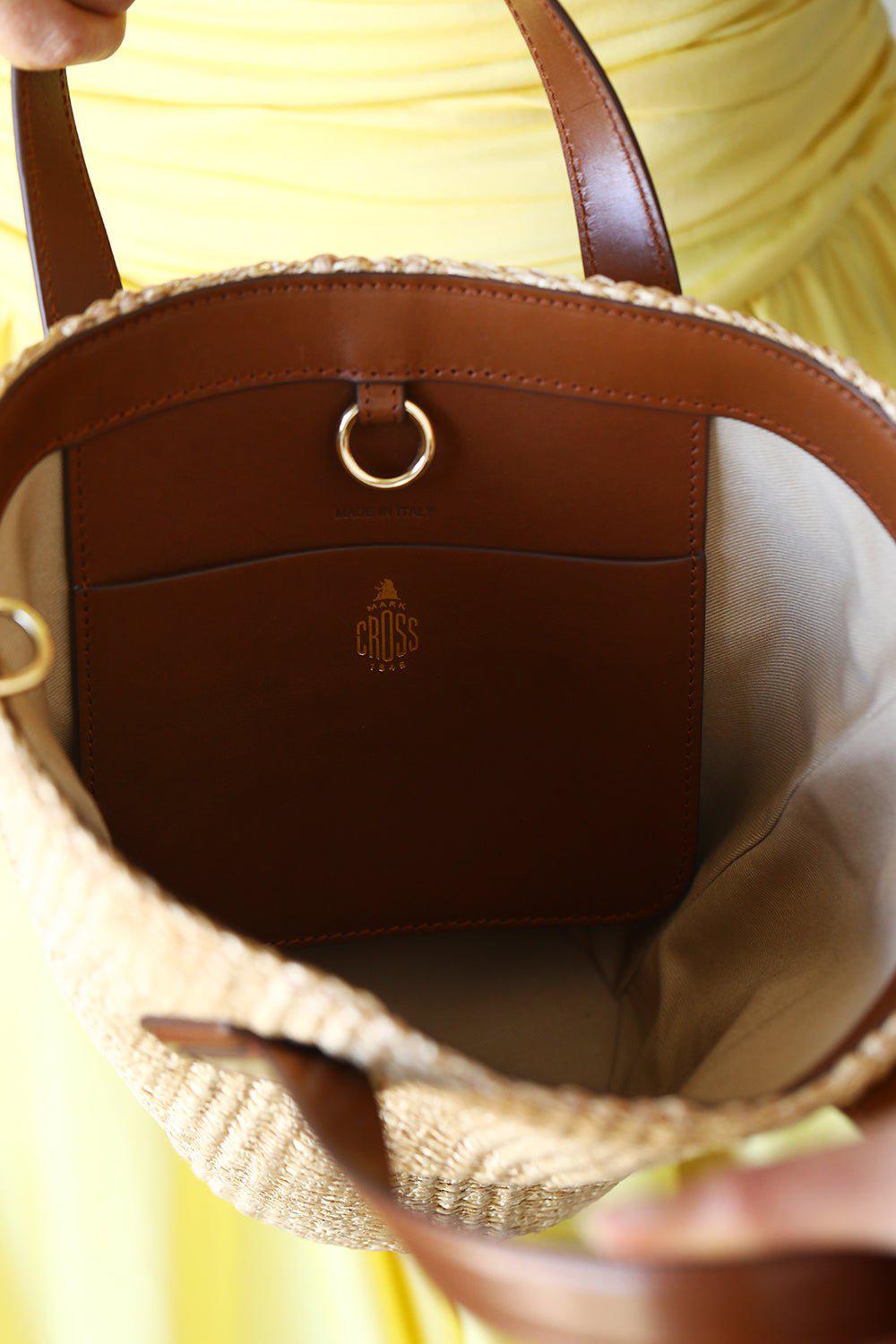 MARK CROSS-Arc Mini Crossbody - Acorn-NATACORN