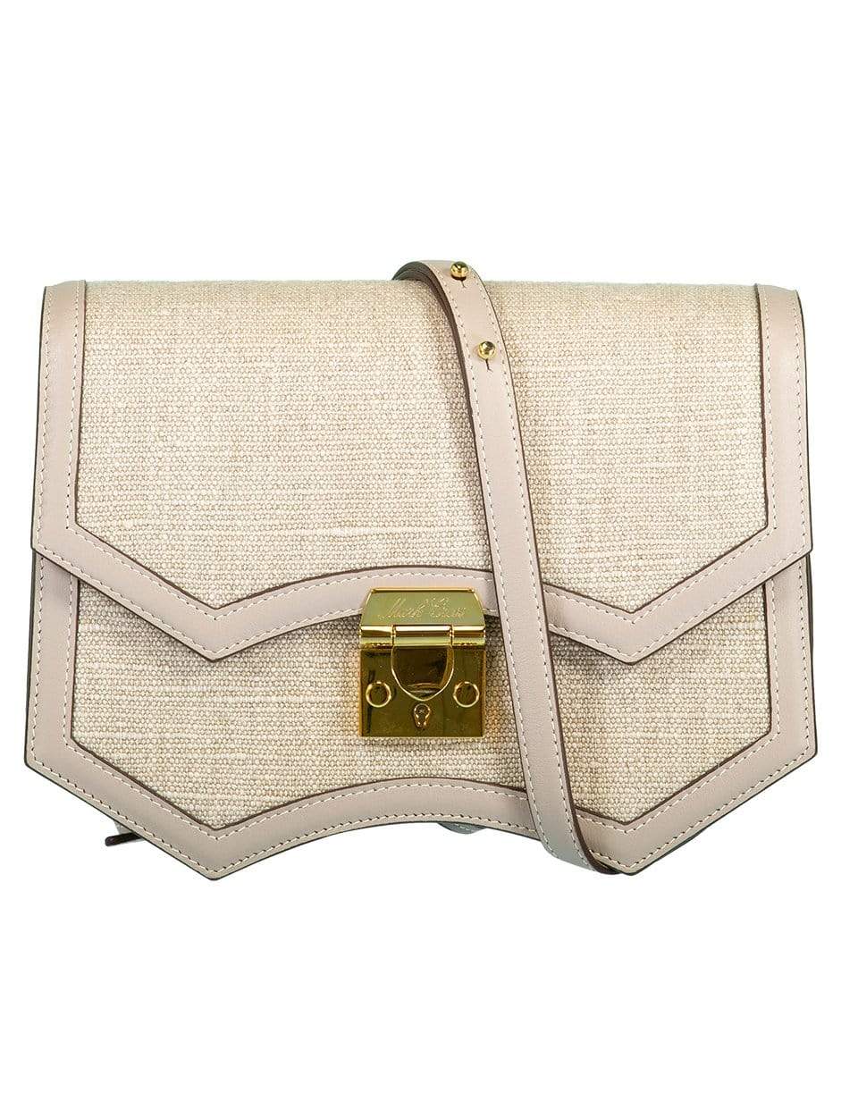 MARK CROSS-Linen Madeline Crossbody-TAUPE