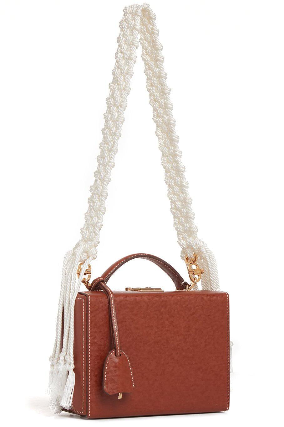 MARK CROSS-Grace Woven Strap Small Box - Acorn-ACORN
