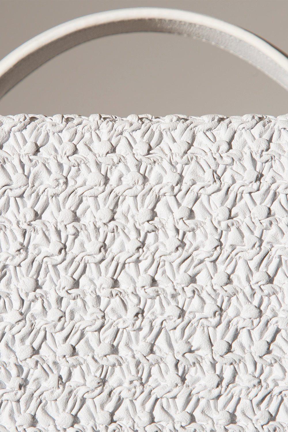 MARK CROSS-Grace Small Box - Quilted White-BRT WHT