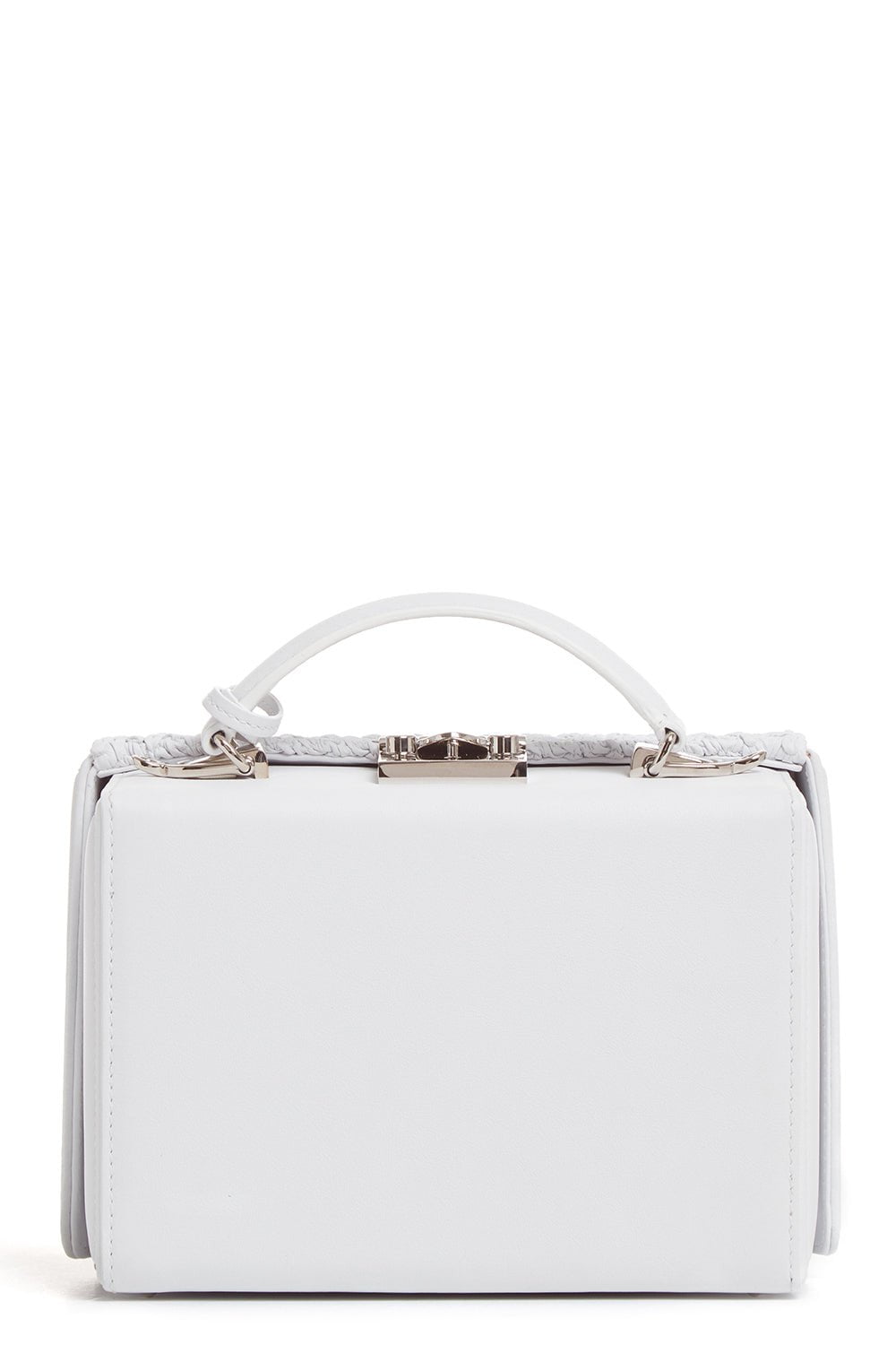 MARK CROSS-Grace Small Box - Quilted White-BRT WHT