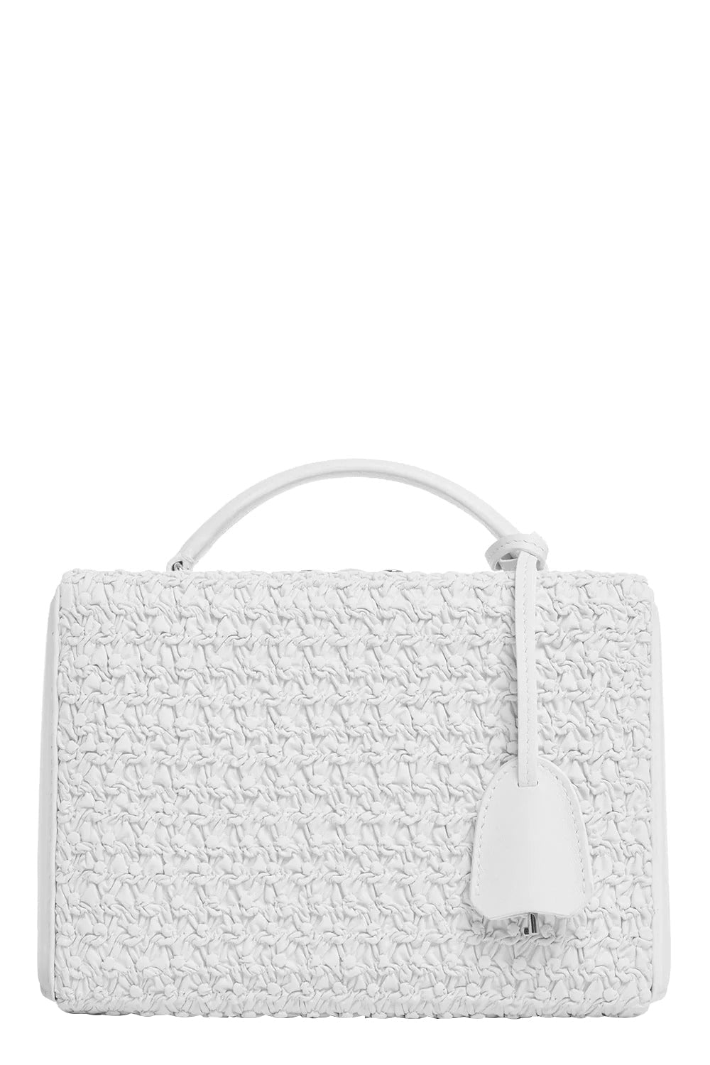 MARK CROSS-Grace Small Box - Quilted White-BRT WHT