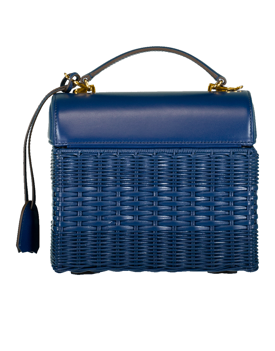 MARK CROSS-Sara Rattan Lunch Box-NAVY