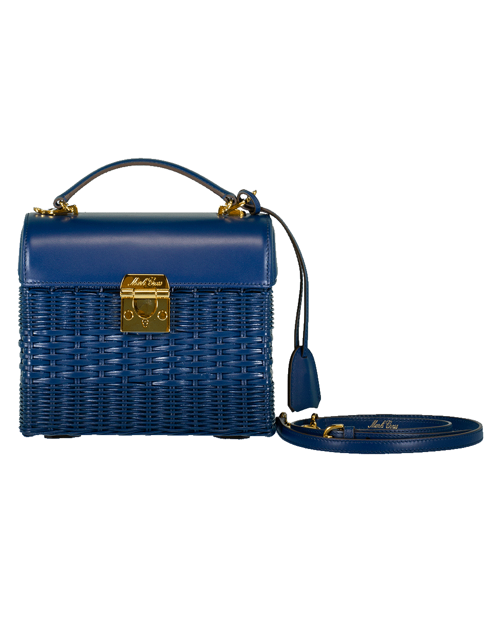 MARK CROSS-Sara Rattan Lunch Box-NAVY