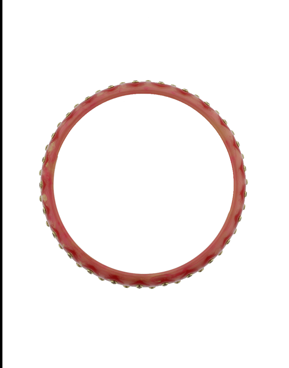 MARK DAVIS-Arabella Bakelite Bangle-YELLOW GOLD