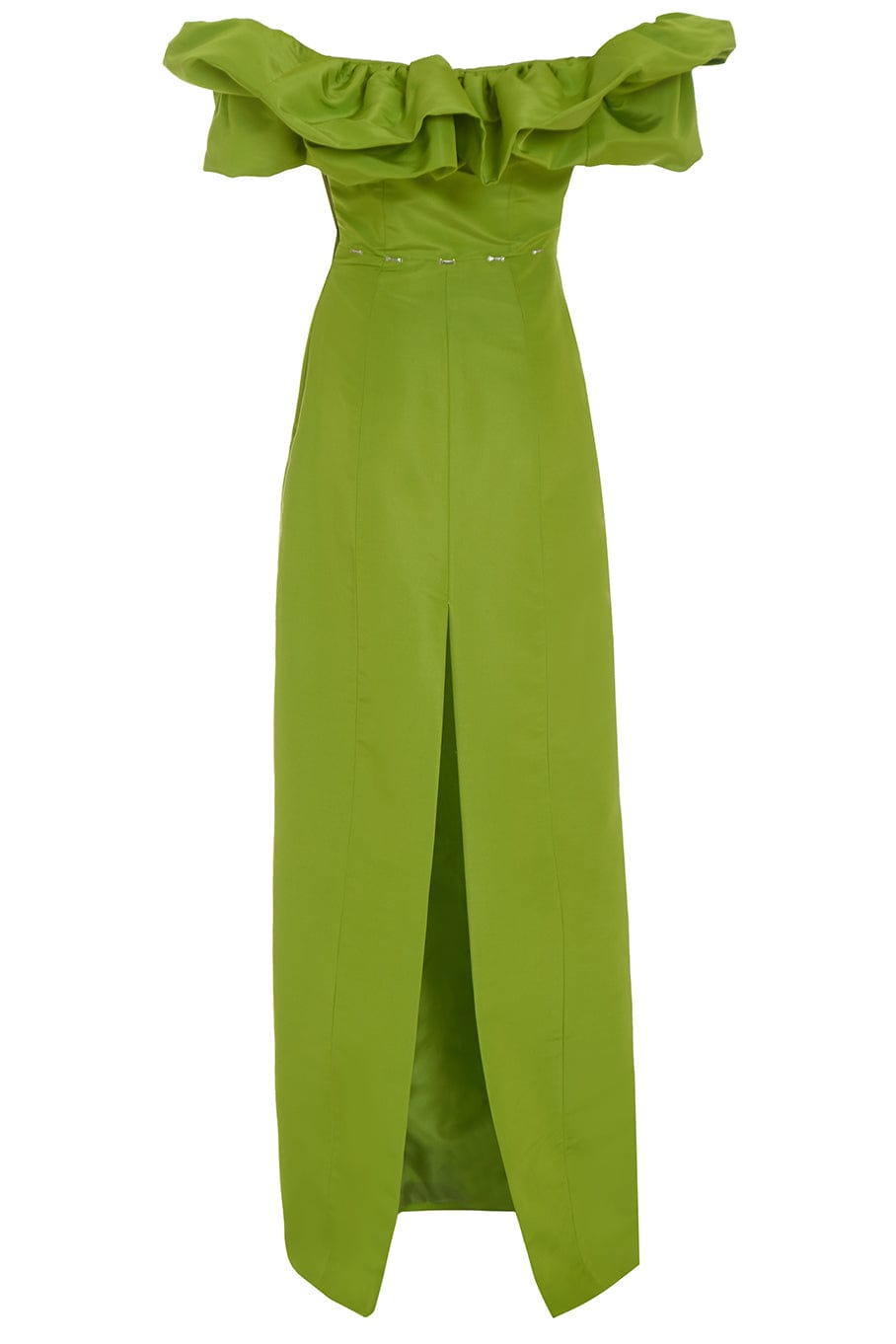 MARKARIAN-Etta Ruffle Gown With Train-CHARTREU
