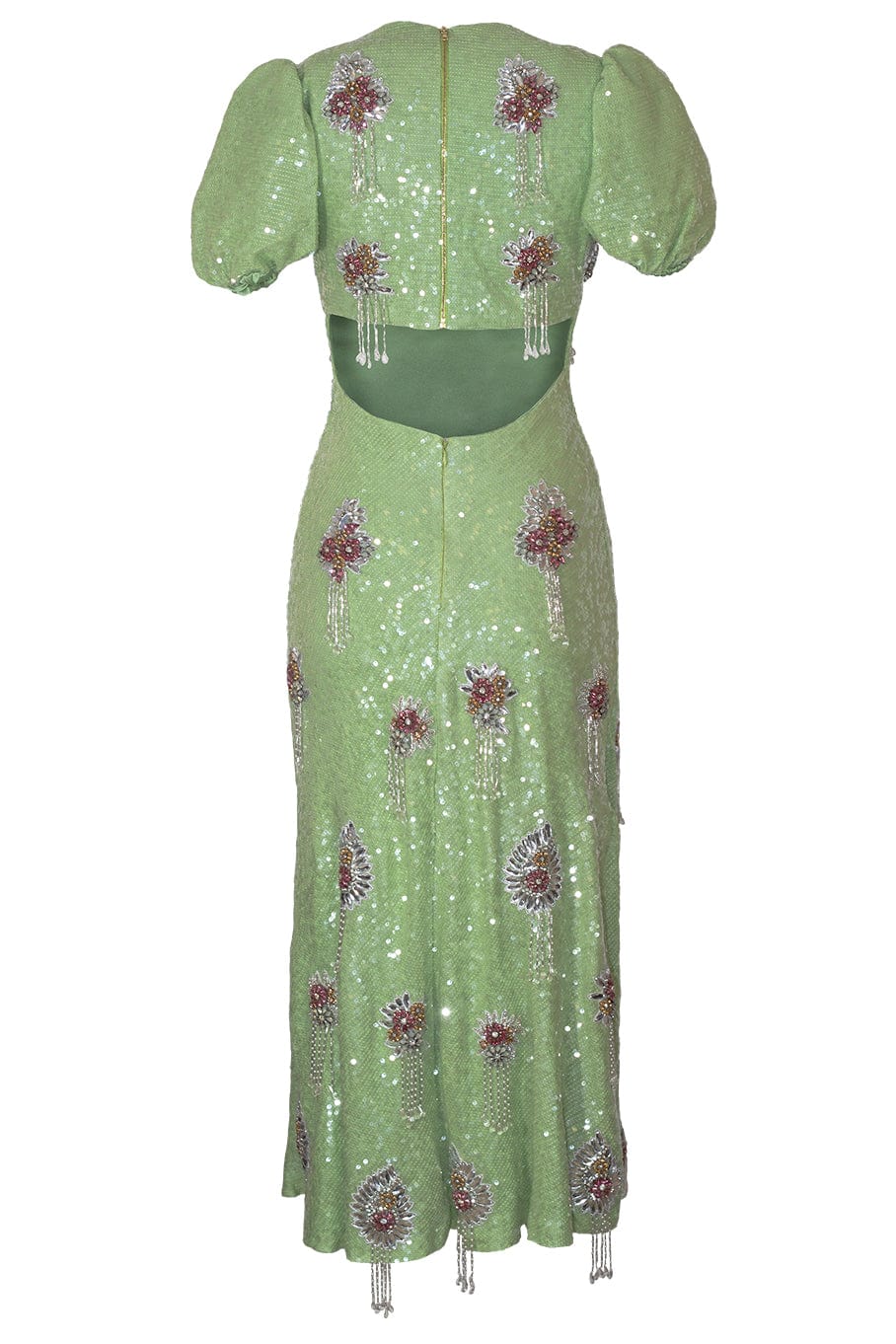 Titian Crystal Embellished Sequin Cocktail Dress