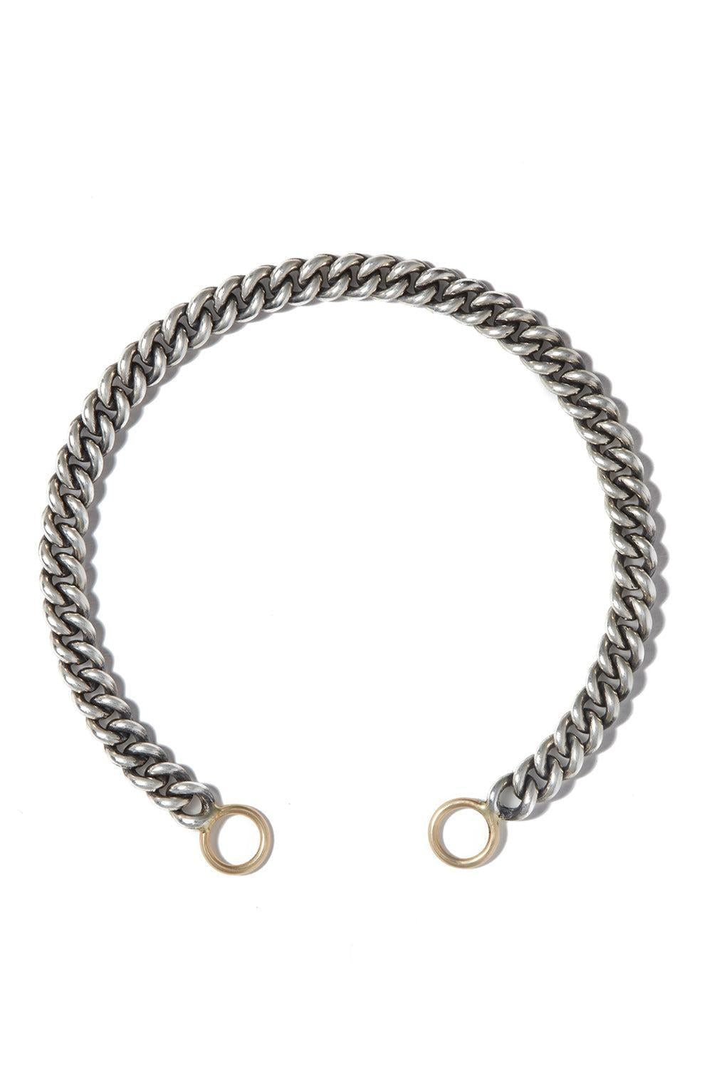 Heavy Curb Chain Bracelet - Silver-SILVER-5.5-JEWELRYFINE JEWELBRACELET O-MARLA AARON