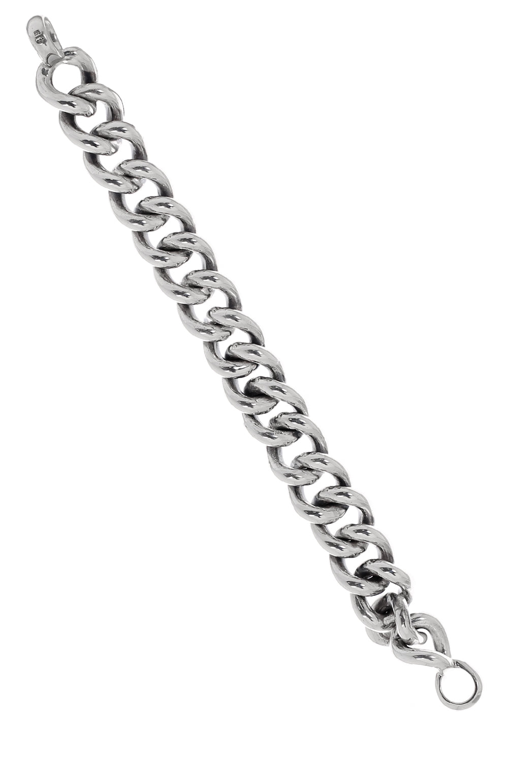 Mega Curb Braclelet-SILVER-6.5-JEWELRYFINE JEWELBRACELET O-MARLA AARON