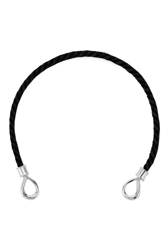 The String Project Bracelet - Black-SILVER-7.5-JEWELRYFINE JEWELBRACELET O-MARLA AARON