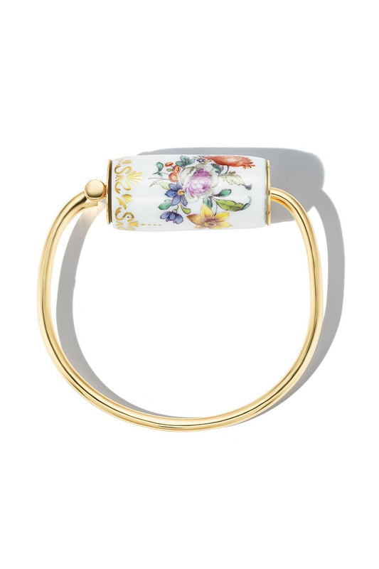 Nymphenburg Trundle Lock Bracelet-YELLOW GOLD-6.5-7-JEWELRYFINE JEWELBRACELET O-MARLA AARON