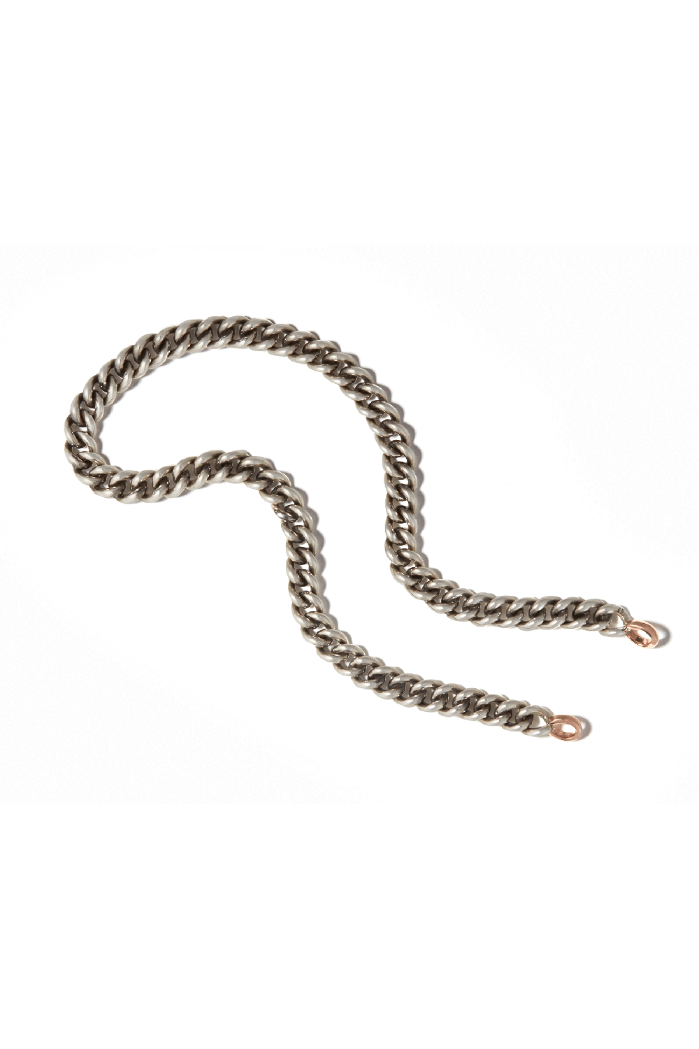 MARLA AARON-Mini Mega Curb Chain-SILVER