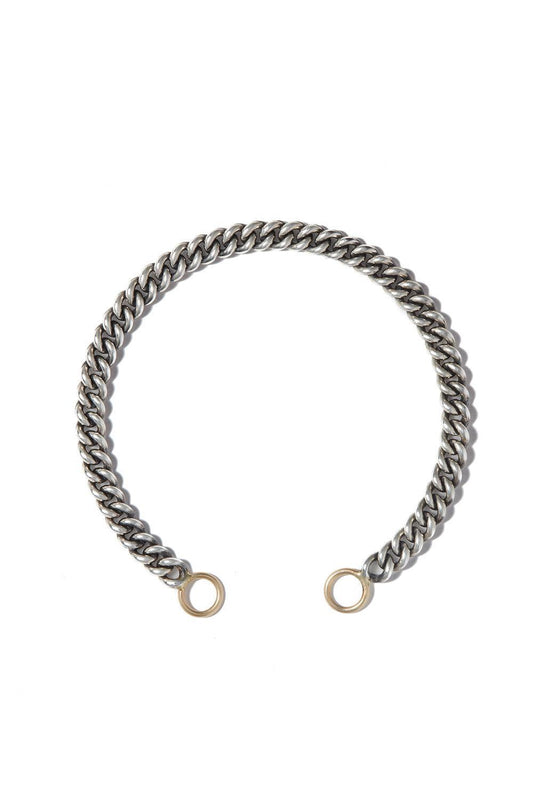 Heavy Curb Chain Necklace - Silver - 17in-SILVER-17-JEWELRYFINE JEWELNECKLACE O-MARLA AARON