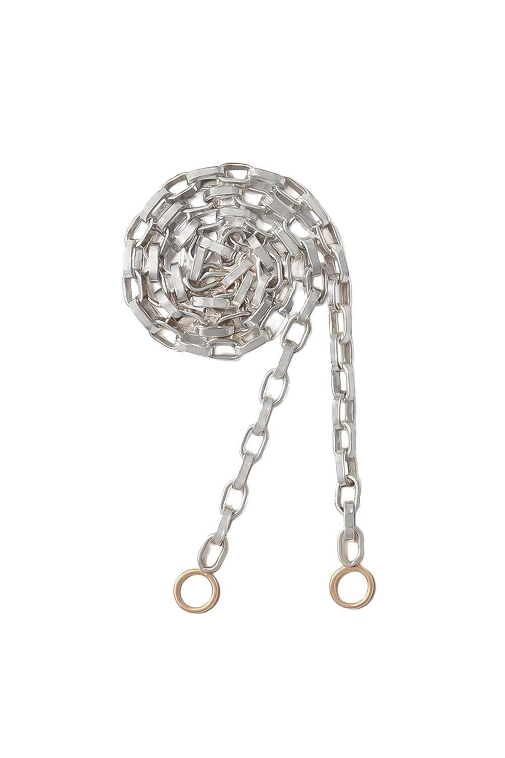 Polished Biker Chain Necklace-SILVER-18-JEWELRYFINE JEWELNECKLACE O-MARLA AARON