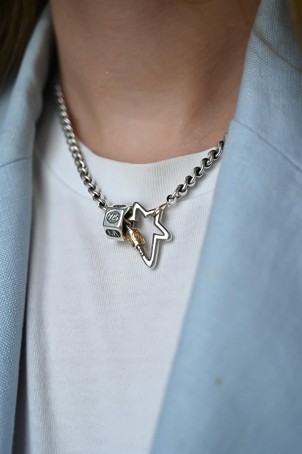 Set 6-SILVER-JEWELRYFINE JEWELNECKLACE O-MARLA AARON