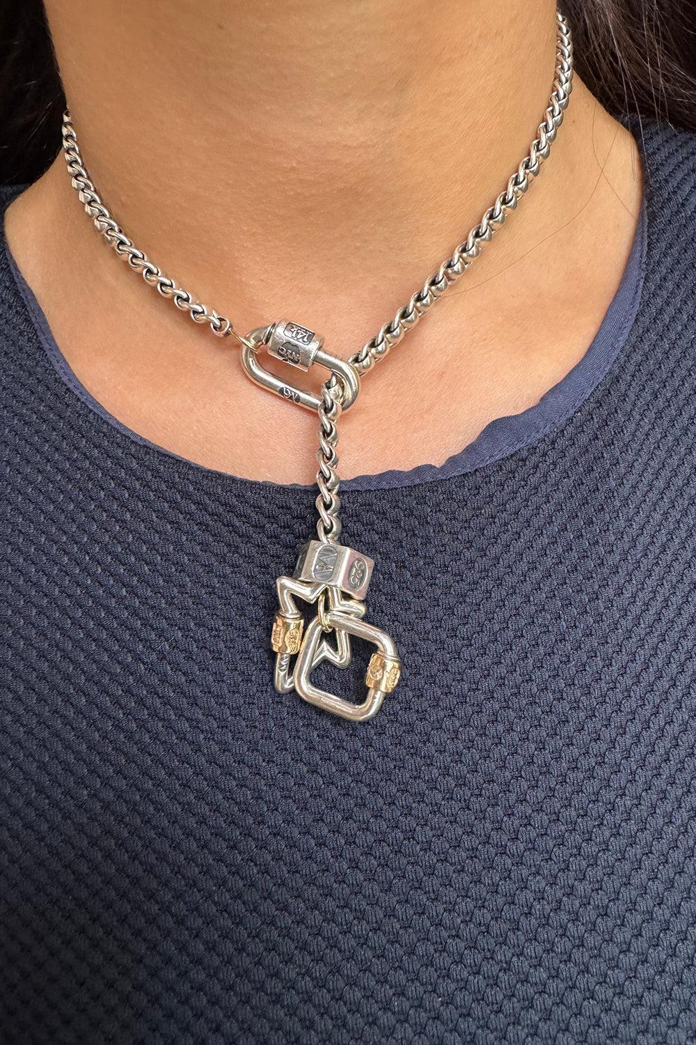 Set 6-SILVER-JEWELRYFINE JEWELNECKLACE O-MARLA AARON