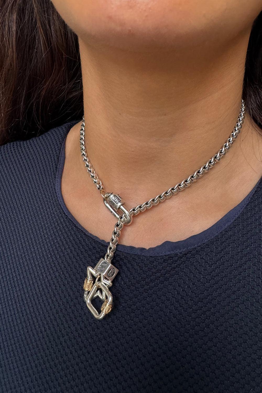 Set 6-SILVER-JEWELRYFINE JEWELNECKLACE O-MARLA AARON