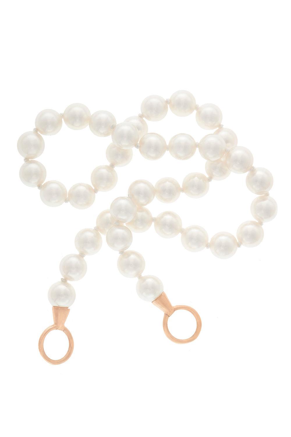 Akoya Pearl Strand Necklace-YELLOW GOLD-16-JEWELRYFINE JEWELNECKLACE O-MARLA AARON