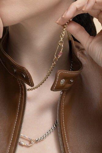 Rolling Curb Necklace - Yellow Gold - 18in-YELLOW GOLD-18-JEWELRYFINE JEWELNECKLACE O-MARLA AARON