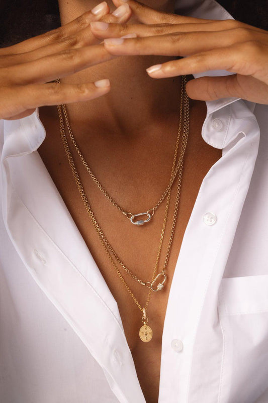 MARLA AARON-Rolo Chain - 18in-YELLOW GOLD