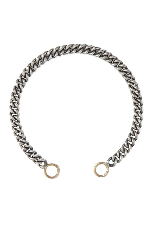 Heavy Curb Chain Necklace - 20" L-YELLOW GOLD-20-JEWELRYFINE JEWELNECKLACE O-MARLA AARON