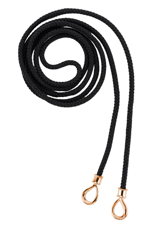 Black The String Project Necklace - Yellow Gold-YELLOW GOLD-32-JEWELRYFINE JEWELNECKLACE O-MARLA AARON