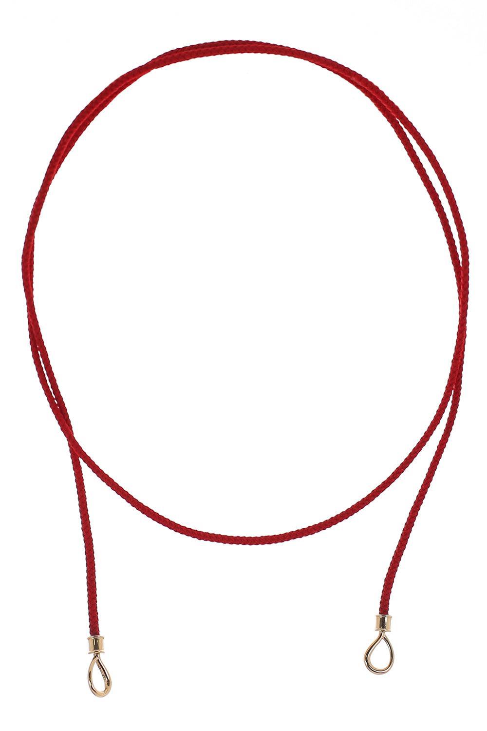 The String Project Necklace - Red Balloon-YELLOW GOLD-32-JEWELRYFINE JEWELNECKLACE O-MARLA AARON