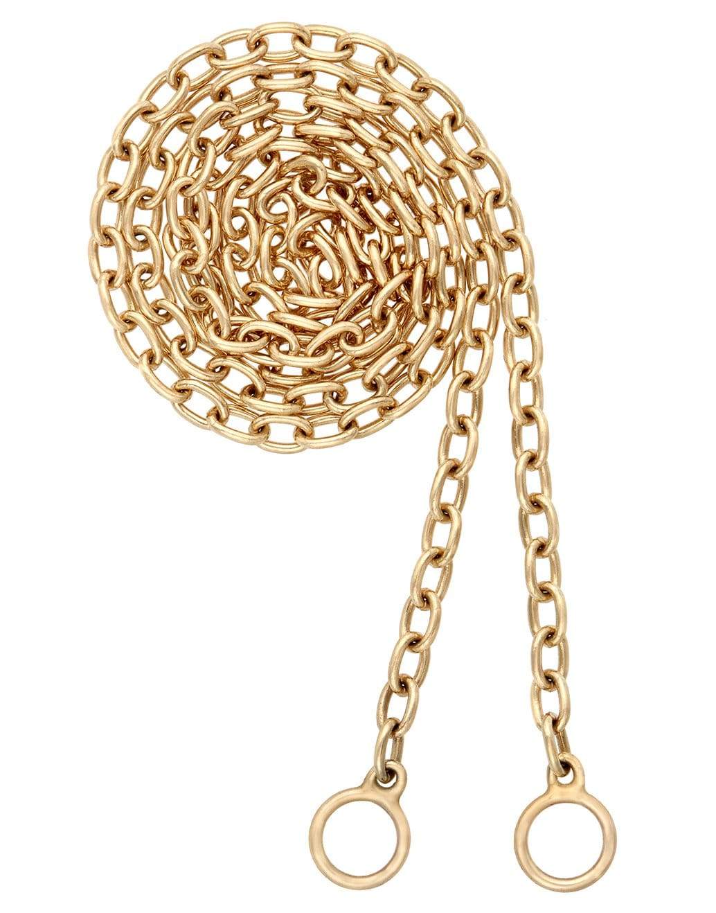 MARLA AARON-Pulley Chain - 32in-YELLOW GOLD