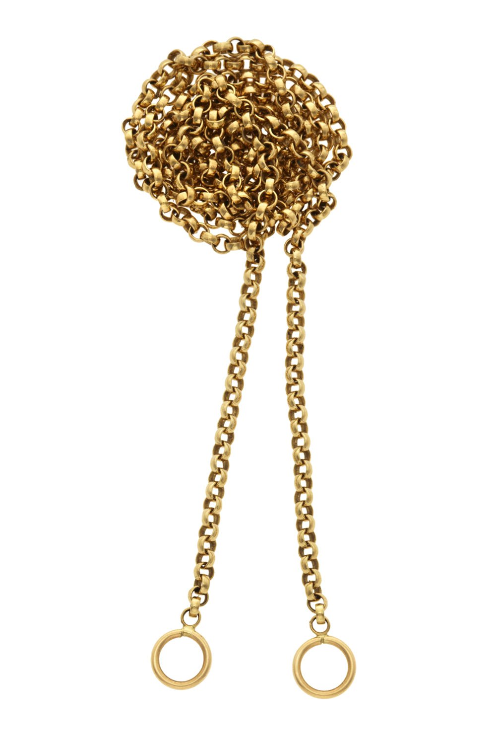 MARLA AARON-Rolo Chain - 18in-YELLOW GOLD