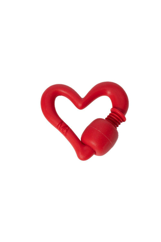 Freeform Heartlock - Red Balloon-RED-JEWELRYFINE JEWELPENDANT-MARLA AARON