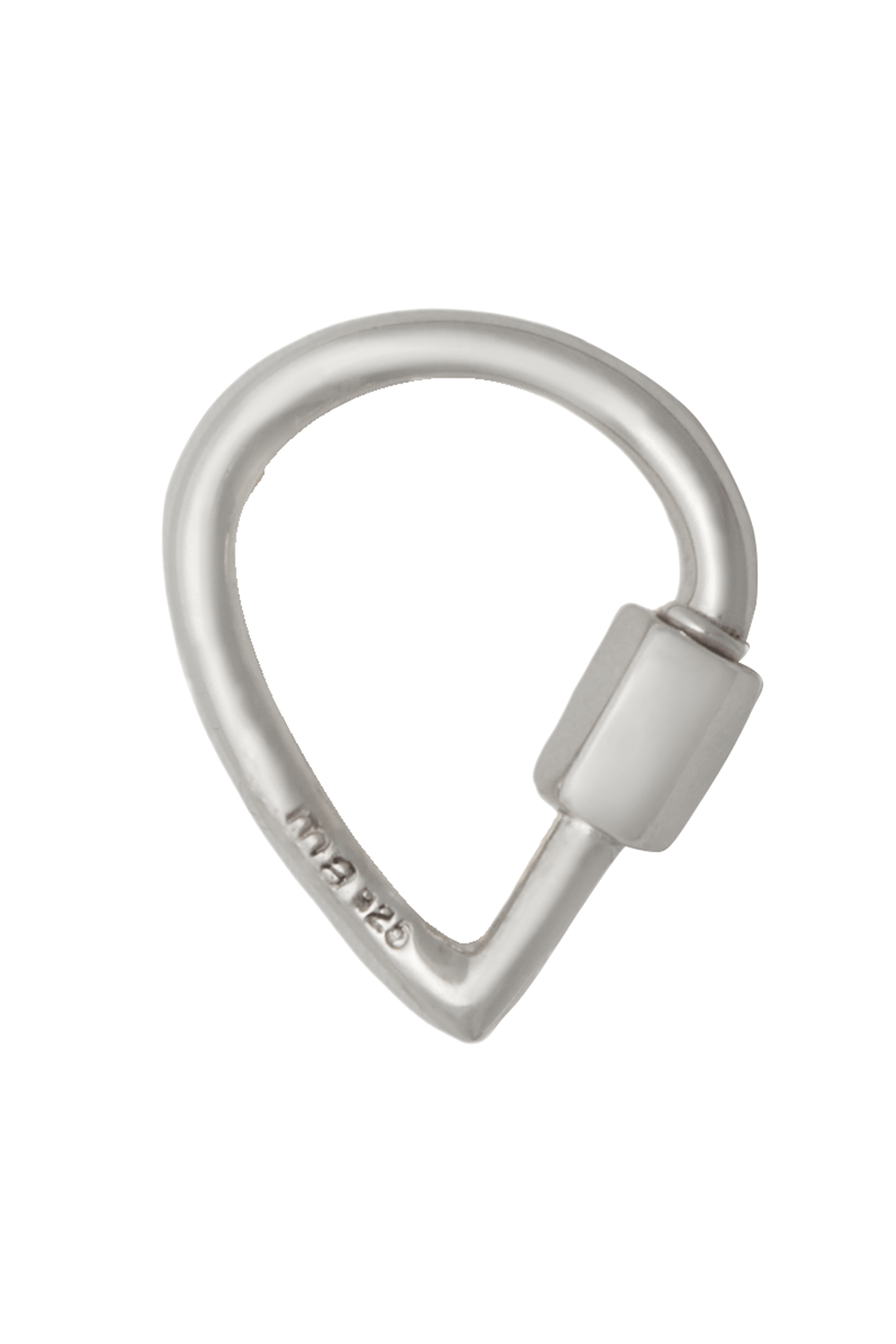MARLA AARON-Baby Drop Lock-SILVER