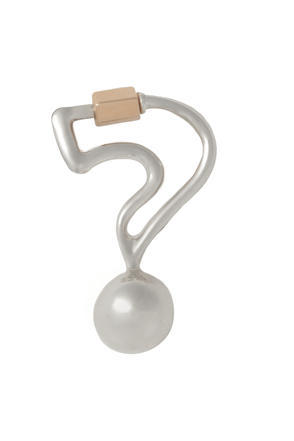 MARLA AARON-Question Mark Lock-SILVER