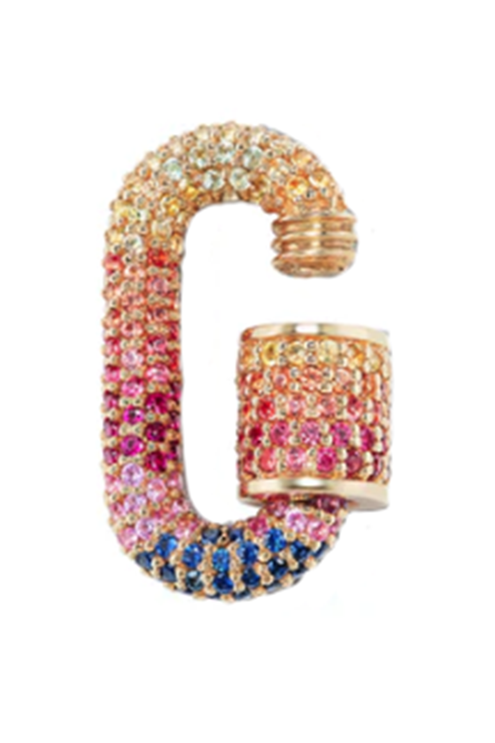 Allstone Ombre Chubby Babylock-YELLOW GOLD-JEWELRYFINE JEWELPENDANT-MARLA AARON