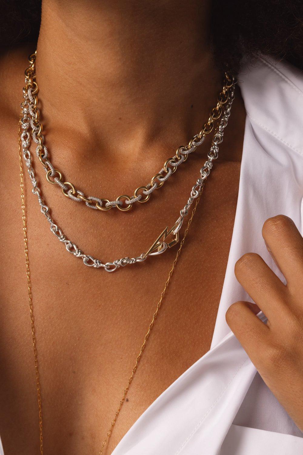 MARLA AARON-Bolt Lock-YELLOW GOLD