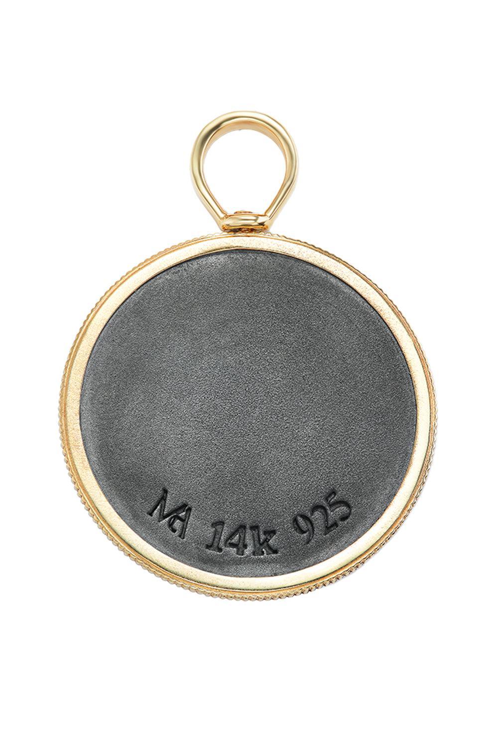 Lock Pile Charm-YELLOW GOLD-JEWELRYFINE JEWELPENDANT-MARLA AARON