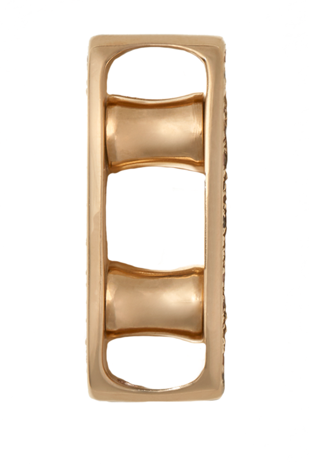 Mixed Sapphire The Stoned Tandem Pulley-YELLOW GOLD-JEWELRYFINE JEWELPENDANT-MARLA AARON