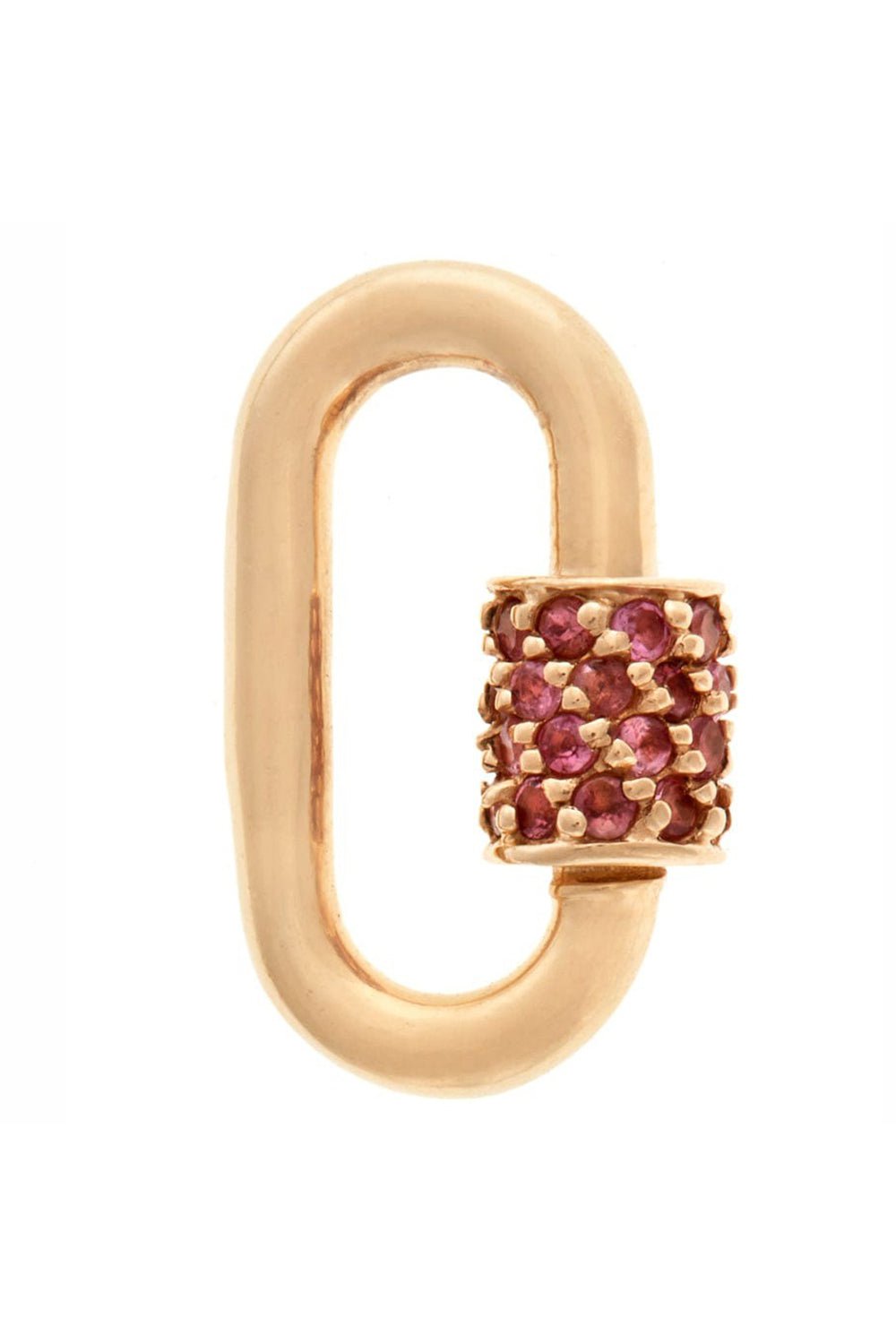 MARLA AARON-Pink Sapphire Babylock-YELLOW GOLD