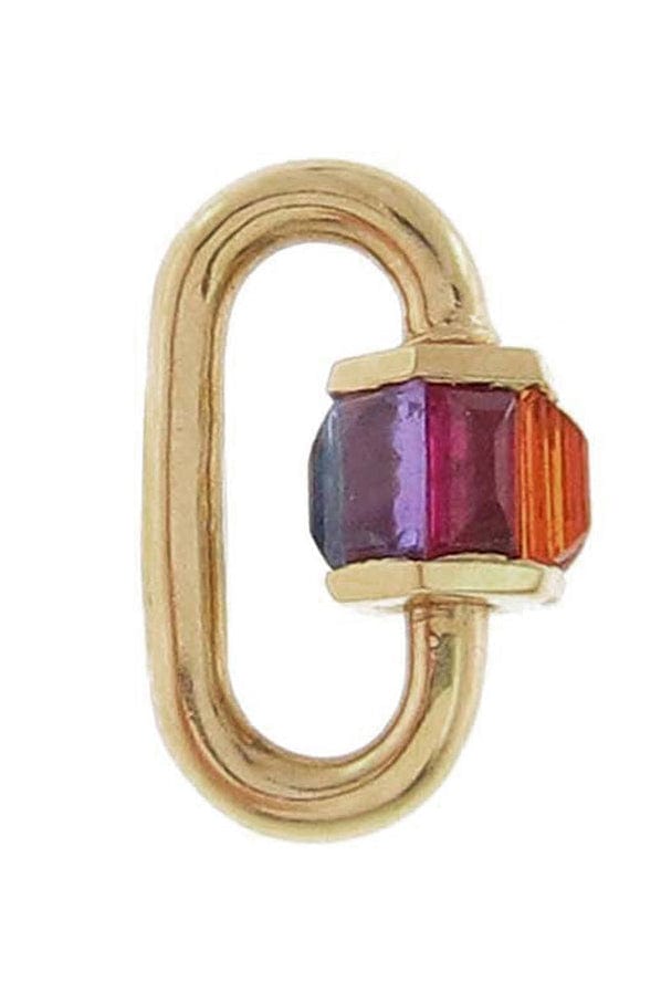 MARLA AARON-Rainbow Baguette Babylock-YELLOW GOLD