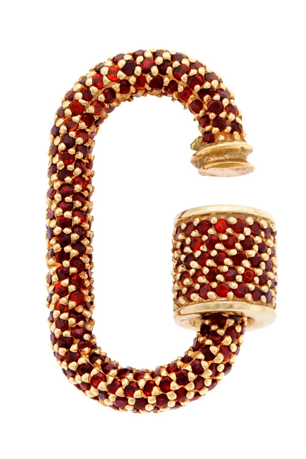 Ruby Allstone Lock-YELLOW GOLD-JEWELRYFINE JEWELPENDANT-MARLA AARON