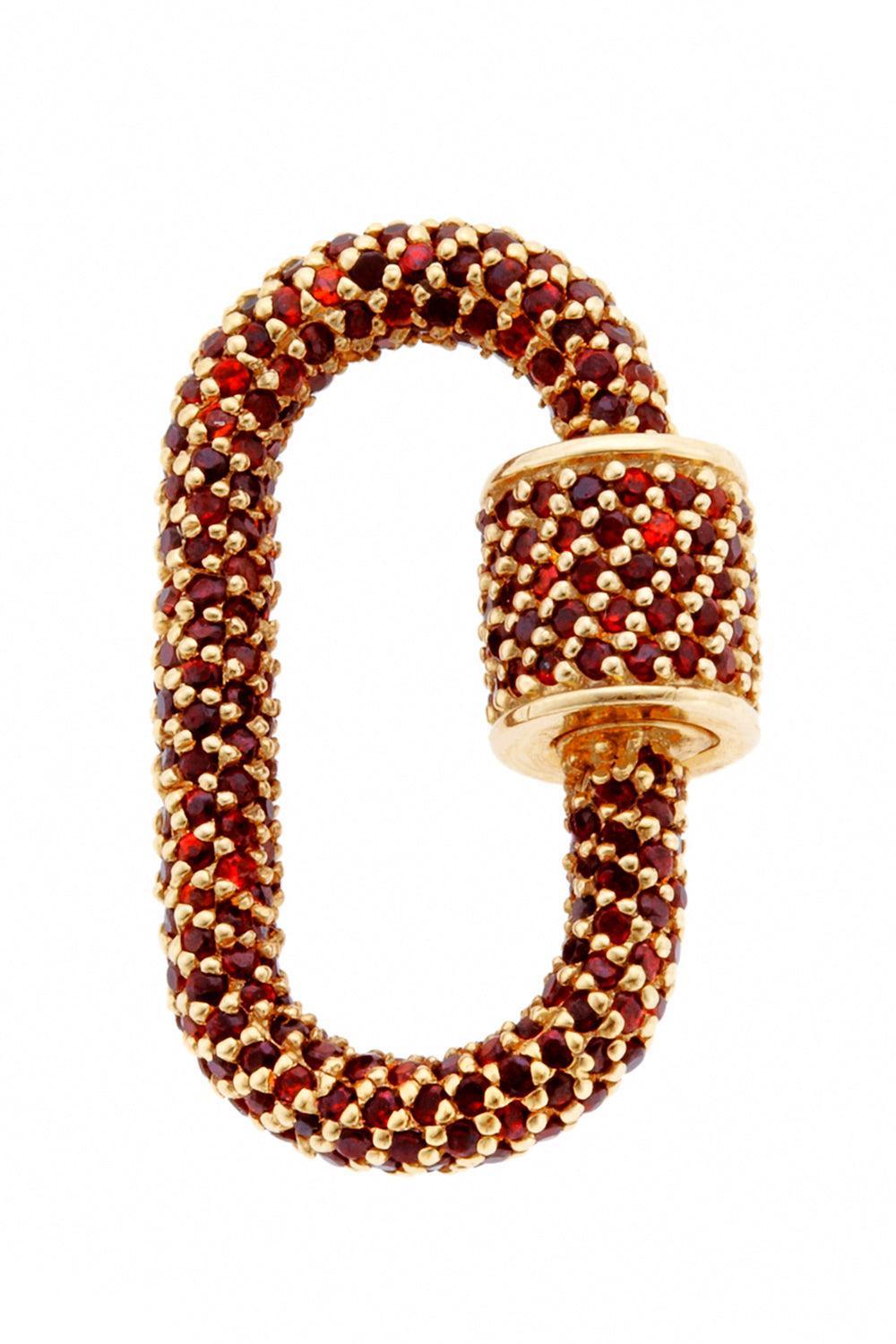 Ruby Allstone Lock-YELLOW GOLD-JEWELRYFINE JEWELPENDANT-MARLA AARON