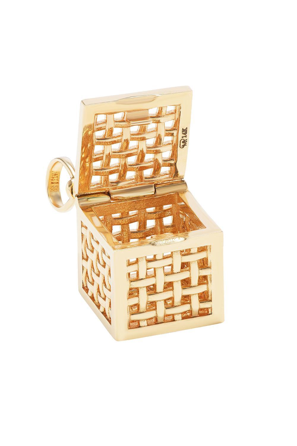The All Screen Box-YELLOW GOLD-JEWELRYFINE JEWELPENDANT-MARLA AARON