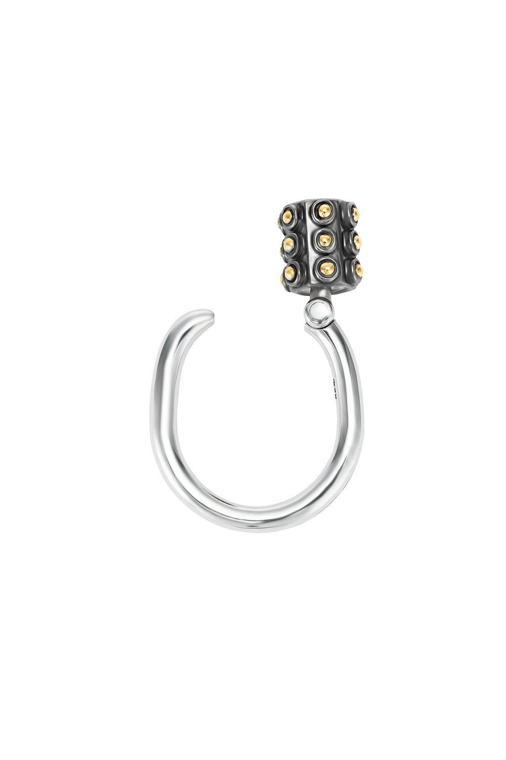 Ball Trundle Lock Ring-YELLOW GOLD-6.5-JEWELRYFINE JEWELRING-MARLA AARON