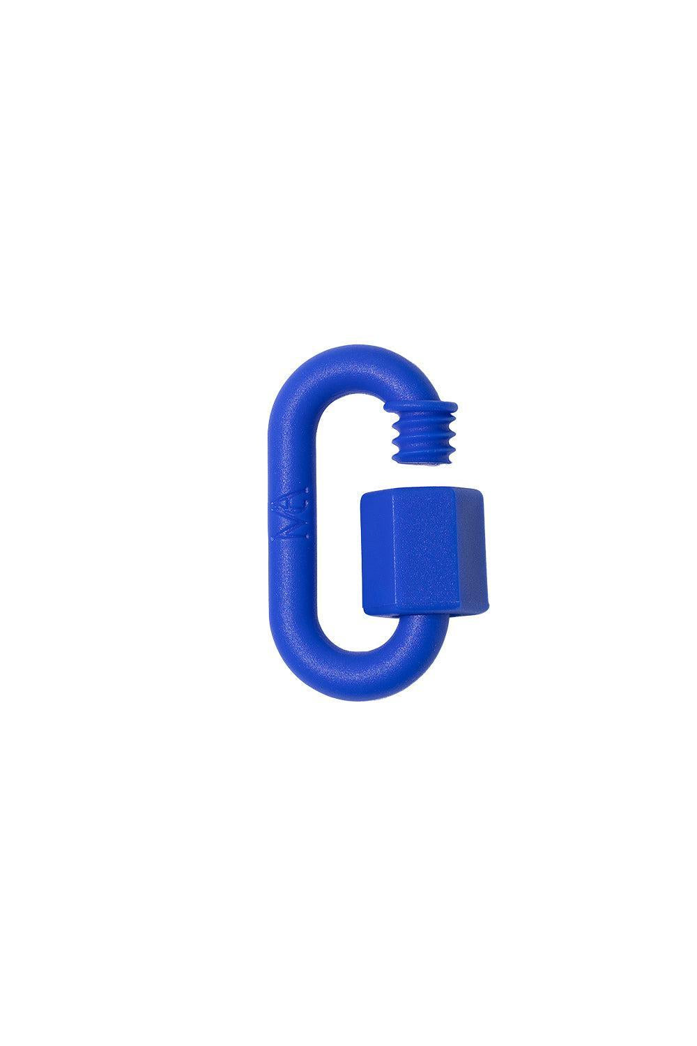 Rubber Chubby Medium Lock - Cobalt-COBALT-JEWELRYFINE JEWELPENDANT-MARLA AARON