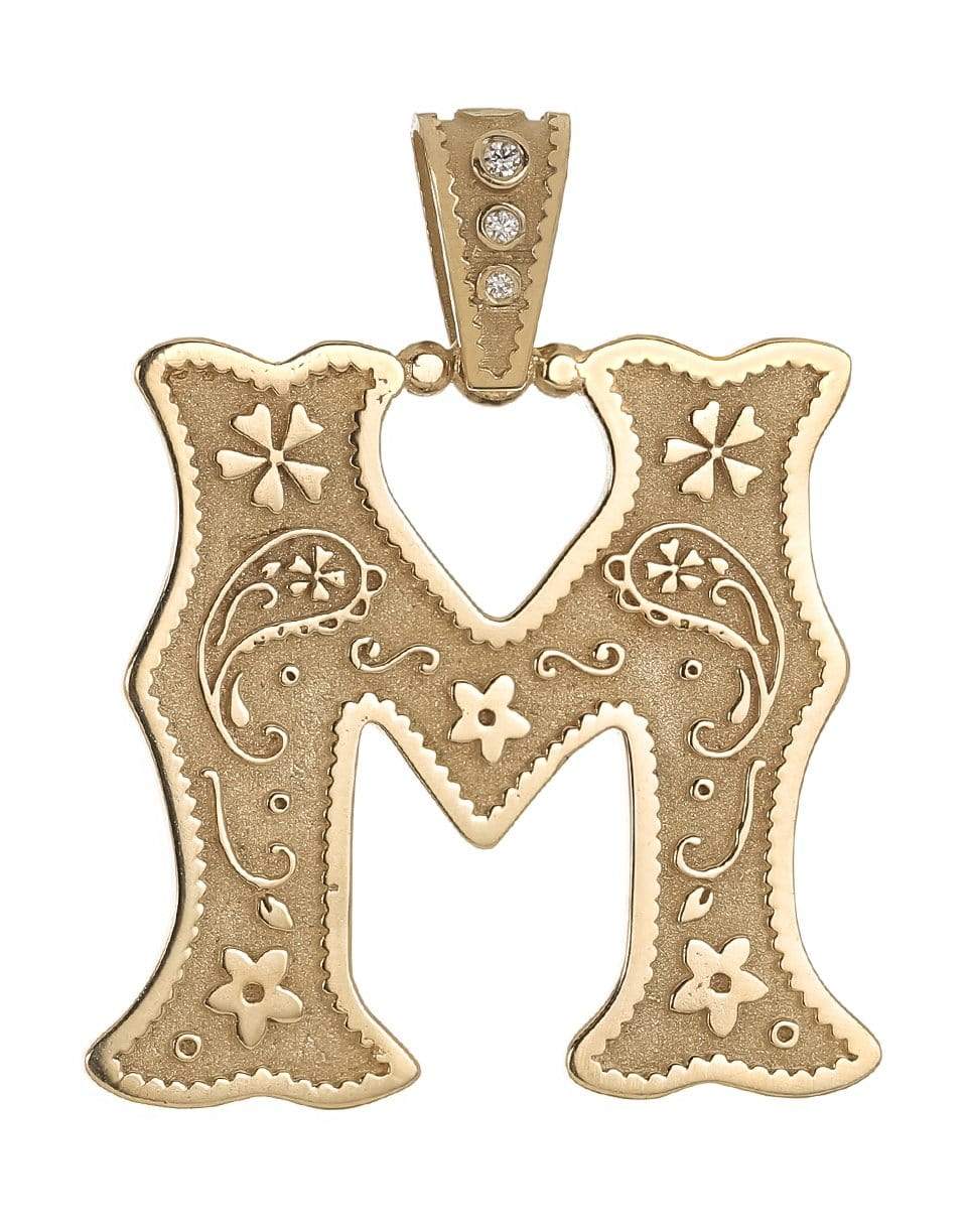 MARLO LAZ-Southwestern M Charm-YELLOW GOLD