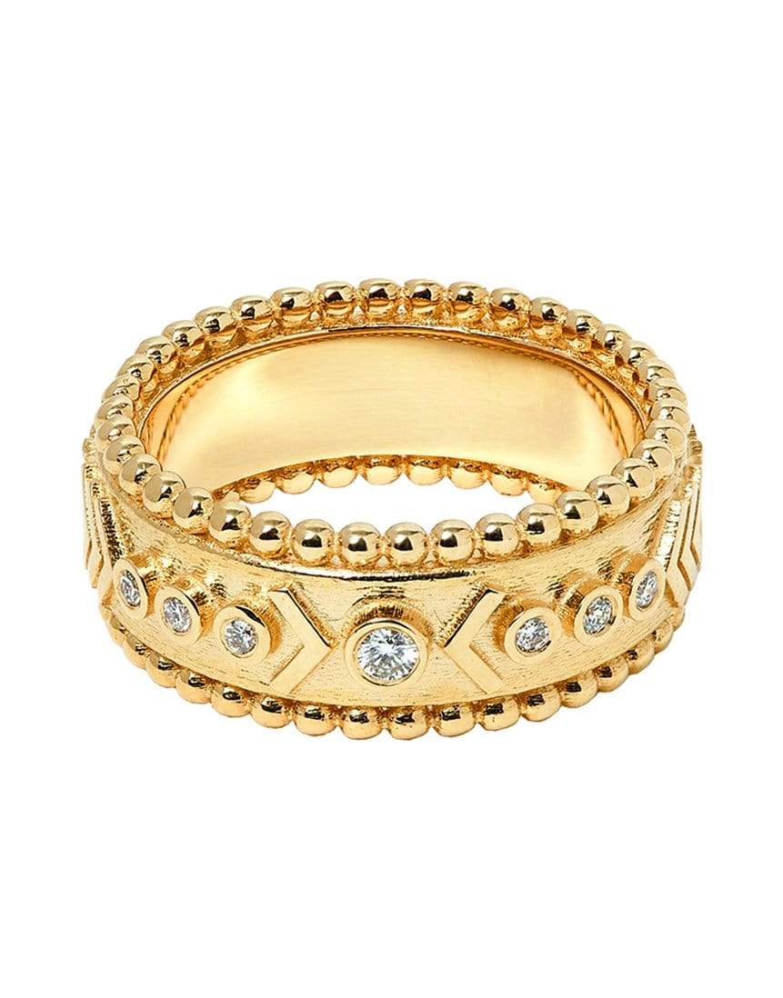 MARLO LAZ-Arrow Rawa Ring-YELLOW GOLD