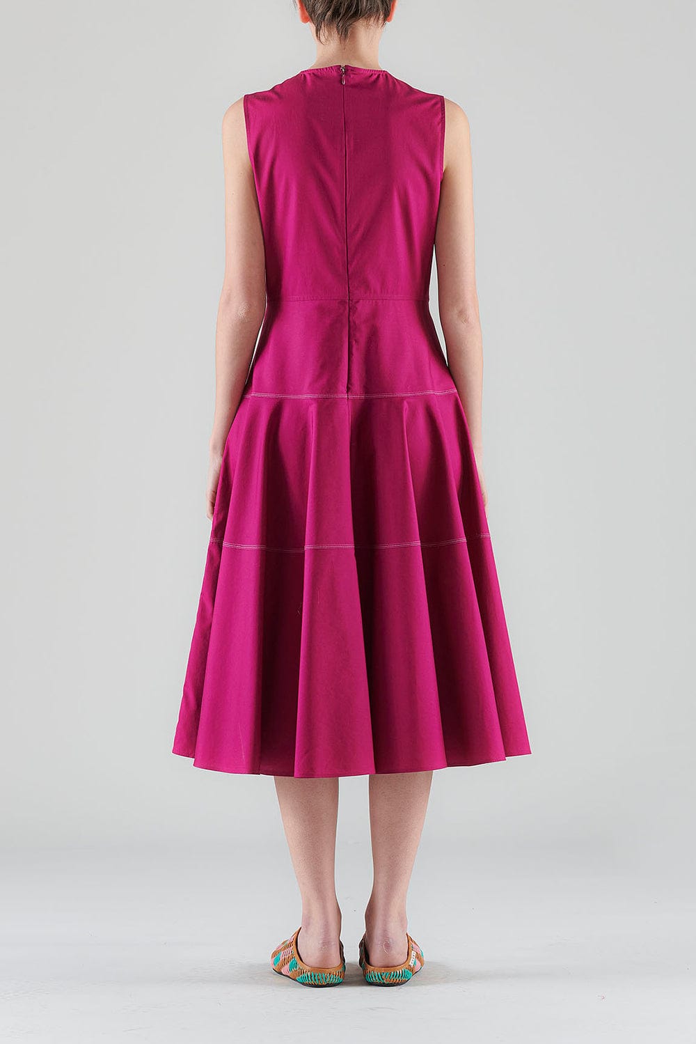 MARNI-Sleeveless Midi Dress-