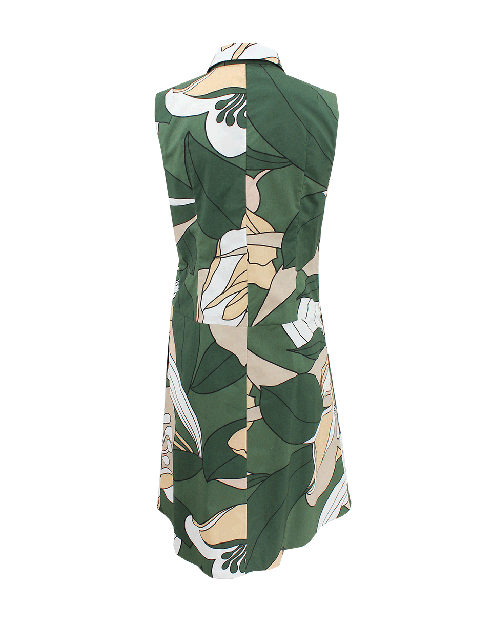 MARNI-Sleeveless Henley Shirt Dress-