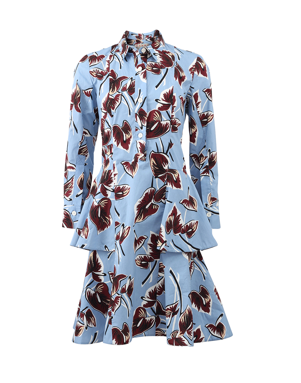 MARNI-Almapurra Henley Buttondown Dress-